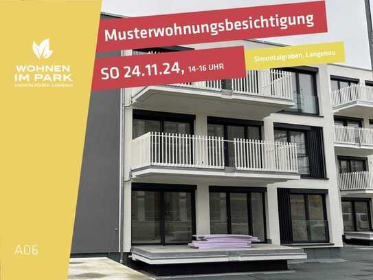 2,5-ZIMMER ETW IM 1. OG MIT BALKON - "WOHNEN IM PARK" IN LANGENAU - A06