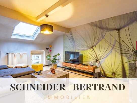 Charmante 2 Zimmer Dachgeschosswohnung im Frankenberger Viertel