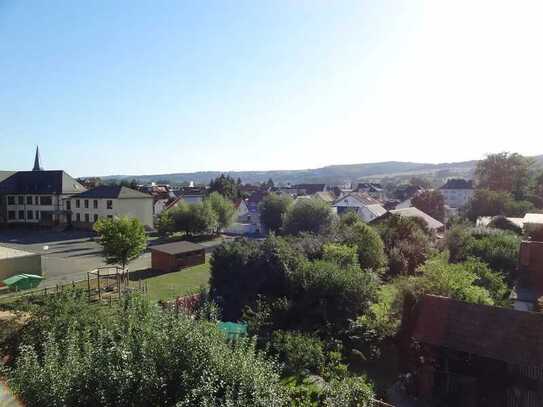 Traumblick über Michelstadt und den Odenwald