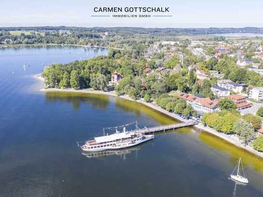 Seeblick! Einzigartiges Villengrundstück für Liebhaber exklusiver Lagen - 120 Meter zum Seeufer