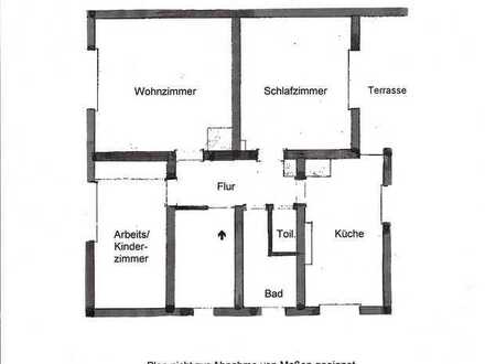 Erdgeschosswohnung mit Terrasse und Garten in Praunheim
