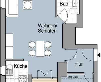 Wohn(t)raum: interessante 1,5-Zimmer-Single-Wohnung