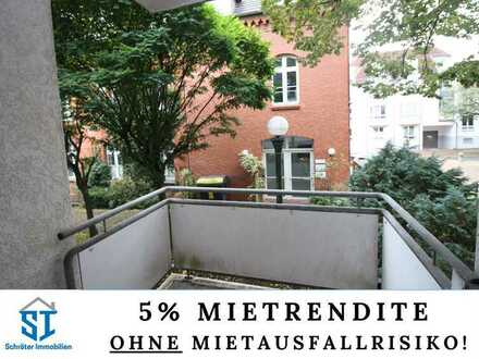 Sichere Anlage! 5% Mietrendite ohne Mietausfallrisiko!