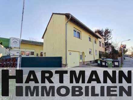 Teilvermietetes Einfamilienhaus mit Gewerbebetrieb in Goldstein!