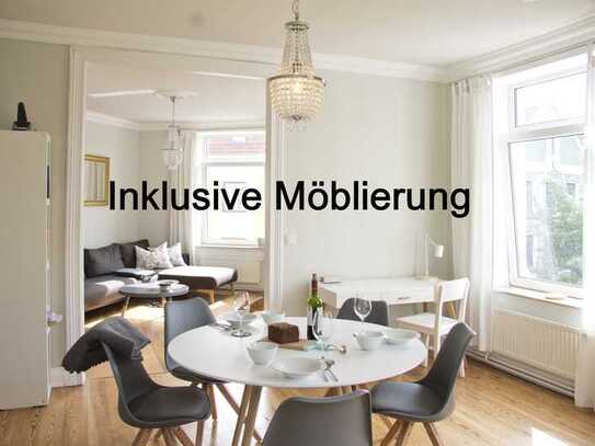 Möbliert: Zentrale Wohnung im Herzen von Wilhelmsburg