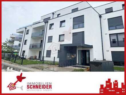 IMMOBILIEN SCHNEIDER - Odelzhausen - exclusiver Neubau Erstbezug - 3 Zimmer Wohnung mit Balkon