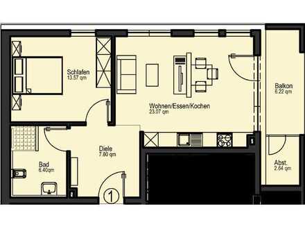 NEUBAU Schöne 2-Zimmer-Wohnung in Dörzbach (W1)