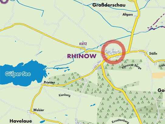 IMMOBERLIN.DE - Schönes Baugrundstück in ländlicher Region