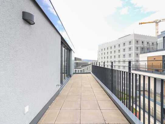 Ihr neues Zuhause wartet schon! Tolle 4-Zi.-Maisonette-Wohnung, 134 m² mit Balkon und Dachterrasse!