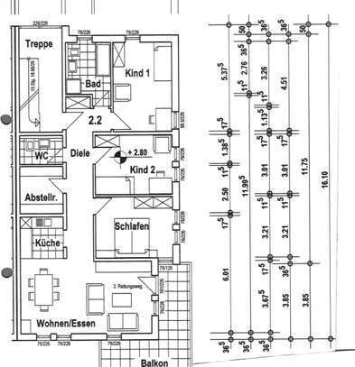 Geschmackvolle 3-Raum-EG-Wohnung mit gehobener Innenausstattung mit Garten in Eich