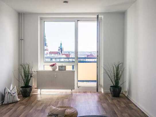 1-Raum-Wohnung mit Balkon direkt am Rosenhof