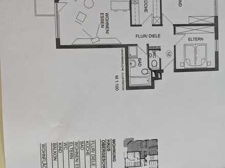 3 Zimmer-Wohnung (Hochparterre) in ruhiger Wohnlage 81 m² - 3.0 Zi.