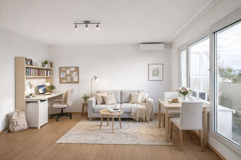 Perfektes City-Apartment nahe HSD - Südterrasse, Aufzug & TG