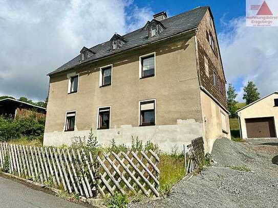 Viel Platz zum Ausbauen - super Grundstück in toller Lage - Ein- oder Zweifamilienhaus in Gelenau!!