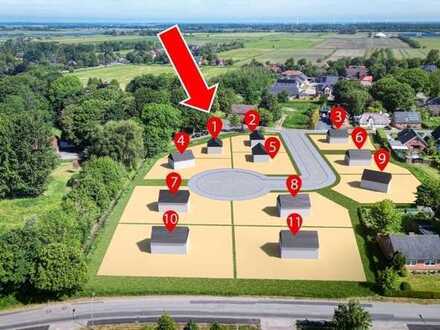 11 Baugrundstücke im Herzen von Braderup