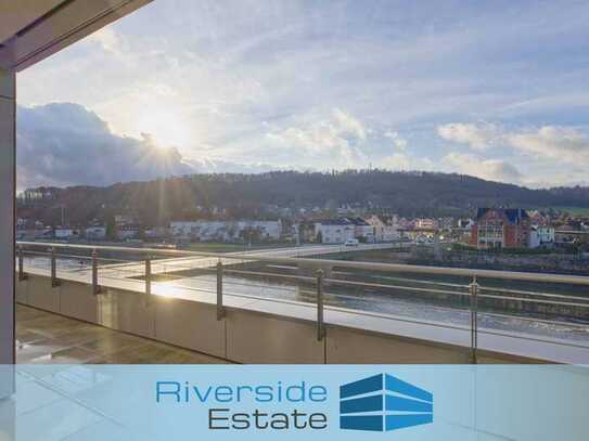 Eine der schönsten Wohnungen in Hameln: Exklusives Penthouse mit Blick auf die Weser und Altstadt!