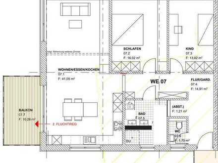 Neuwertige 3,5-Raum-Wohnung mit Balkon in Überlingen