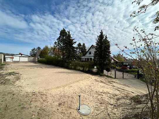 Bauplatz mit Baugenehmigung für 2 Wohn-/Ferienhäuser in ruhiger, idyllischer Lage von Ahlbeck