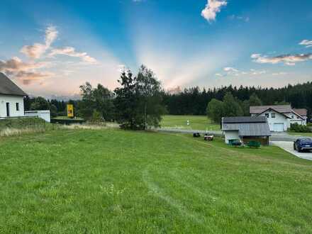Baugrundstück mit Fernblick