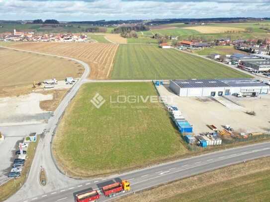 Projektierter Neubau einer Lager- und Produktionshalle in Haag!