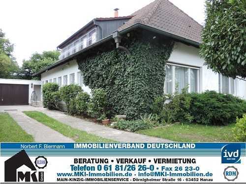 Winkel-Bungalow in bester Wohnlage von Hanau-Kesselstadt