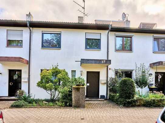 Reihenmittelhaus mit Terrasse, Garten und Garage