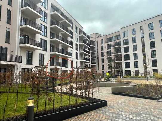 Luxuriöse 3-Zimmer-Neubauwohnung im Kernbereich des neuen Stadtquartiers Maxfrei in Düsseldorf