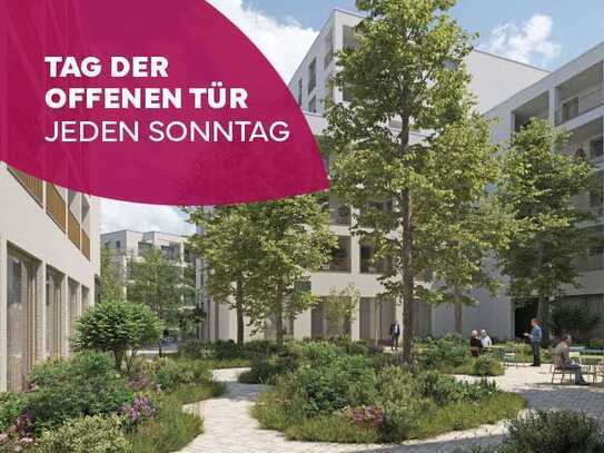 Neubau mit eigenem Garten: Zwei Zimmer für Naturliebhaber!