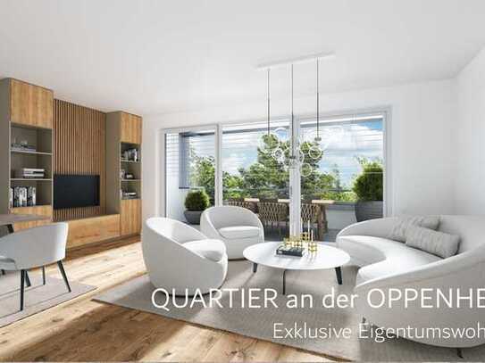 NEU! Exklusive 4-Zimmerwohnung mit Sonnenbalkon im wunderbar zentralem QUARTIER an der OPPENHEIMER