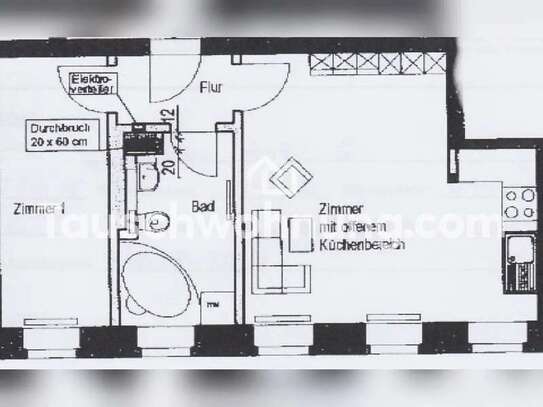 Tauschwohnung: 2 Raumwhg. im Osten von Leipzig gegen 3 Raumwhg. mit Balkon