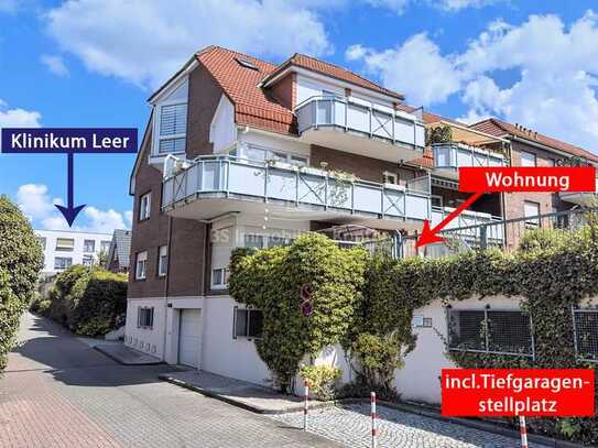 Am Klinikum - Vermietete EG Wohnung incl. Tiefgaragenstellplatz & Terrasse