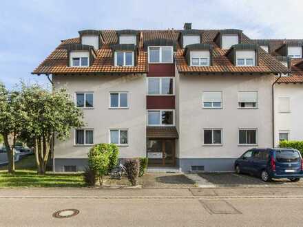 Gepflegte 3-Zimmer-Wohnung mit Balkon sowie TG- und Außenstellplatz in Ettenheim