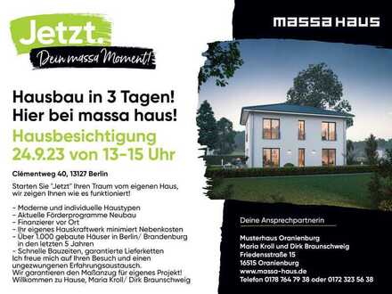 SCHAUEN! STAUNEN! BAUEN! TAG DER OFFENEN TÜR AM SONNTAG den 24.09.23 in Berlin Französisch Buchholz