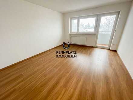 Provisionsfrei: Kernsaniertes Apartment mit West-Balkon und EBK im Regensburger Westen. Frei.