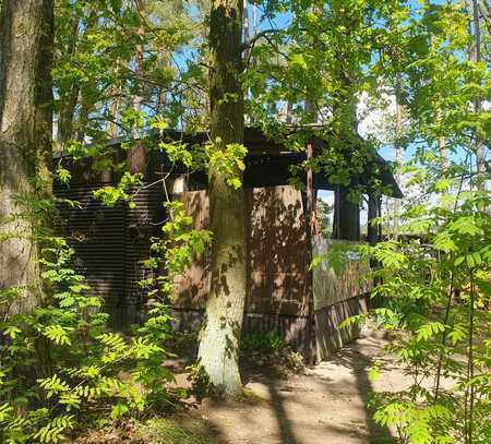 SCHÖNER BUNGALOW IN SCHATTIGER NÄHE ZUM BEETZSEE MIT ABGESCHLOSSENEM KANUPLATZ