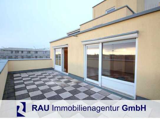 Flexibles Apartment mit riesiger Dachterrasse und Blick über Oberschleißheim