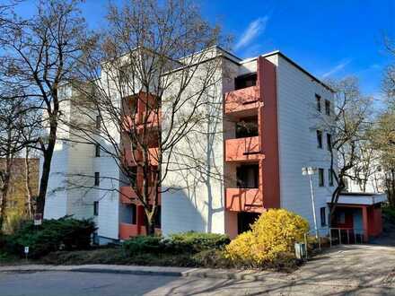 Vermietete 1-Zimmer-Wohnung mit Balkon und Tiefgaragenstellplatz in zentraler Lage