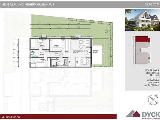 NEUBAU - zwei Mehrfamilienhäuser mit jeweils 6 Wohnungen