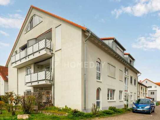 Sofort bezugsfrei ! Sonnige Maisonette- Wohnung mit Loggia, 2 Bädern und optional 2 TG- Stellplätzen