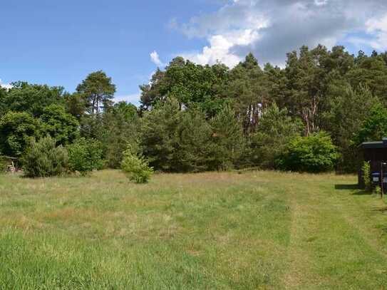 Baugrundstück in ruhiger Waldrandlage