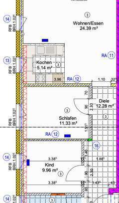 Freundliche 3-Zimmer-Wohnung mit Balkon in Illerich