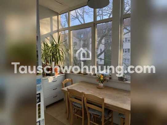 Tauschwohnung: Biete: 2 Zimmer + Wintergarten, Suche: 1-2 Zimmer