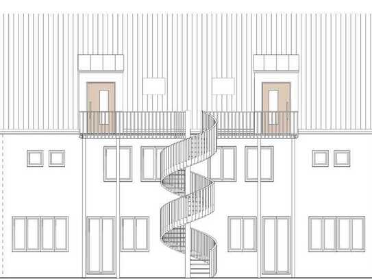 neue 2-Raum-DG-Wohnung mit gehobener Innenausstattung mit Balkon in Petershausen