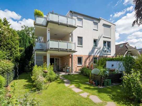 Moderne 3 Zi.- Wohnung mit zwei Terrassen und Gartenanteil zwischen Sasel und Volksdorf