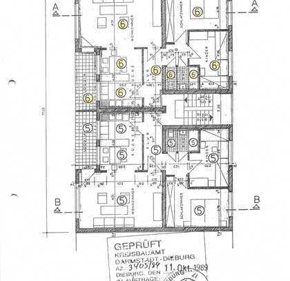 Freundliche 3-Zimmer-Wohnung mit Balkon in Groß-Zimmern