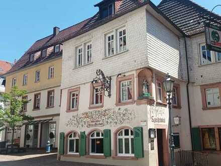 Historisches Gasthaus in der Fußgängerzone in Hirschhorn sucht Pächter