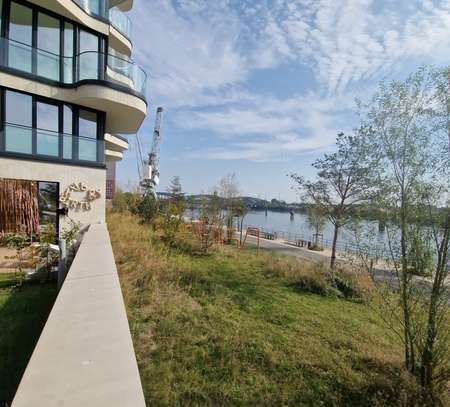 Erstbezug mit Balkon und Einbauküche: Stilvolle 1-Zimmer-Wohnung mit lux. Innenausstattung