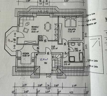 Modernisierte 2,5-Raum-Wohnung mit Balkon in Olfen