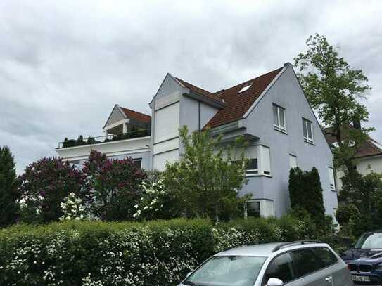 Gepflegte 3,5-Zimmer-Hochparterre-Wohnung mit Balkon und EBK in Bad Mergentheim