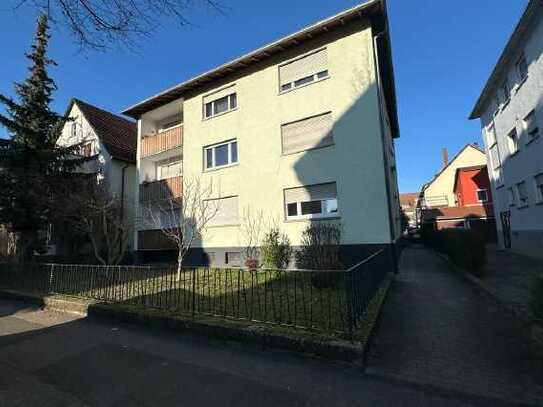 Erstbezug nach Sanierung: Helle 2-Zimmer-Wohnung mit Einbauküche und Balkon in Heilbronn-Stadt